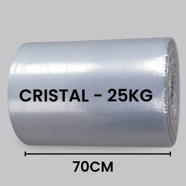 Bobina Tubular Cristal 25 Kg - 70cm