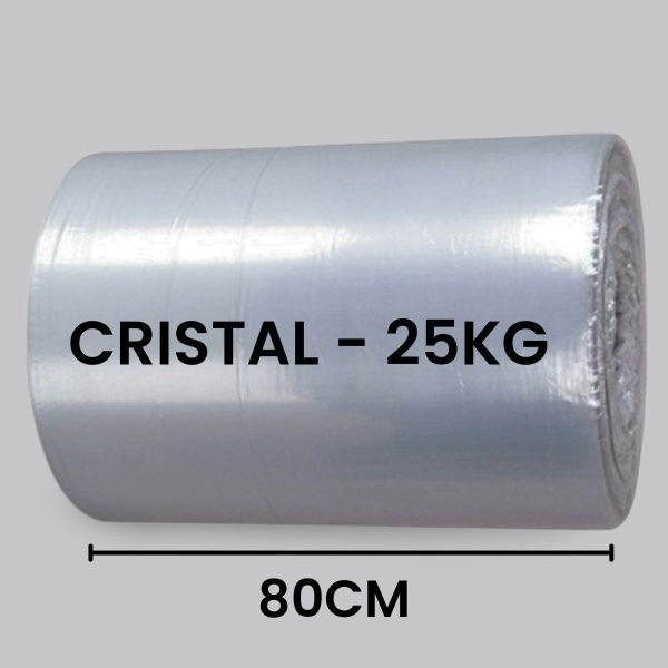 Bobina Tubular Cristal 25 Kg - 80cm